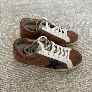 Golden Goose Brown Sneakers Size 35